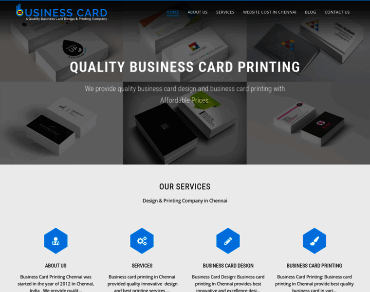 Businesscardprintinginchennai.in thumbnail