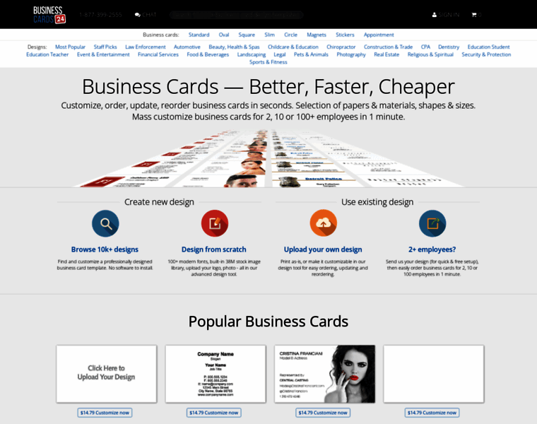Businesscards24.com thumbnail