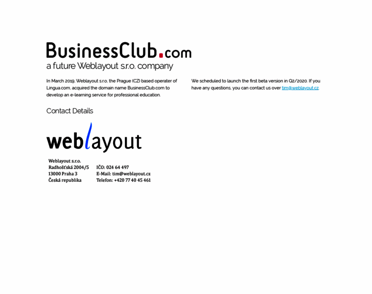 Businessclub.com thumbnail