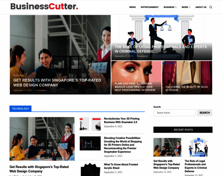Businesscutter.com thumbnail