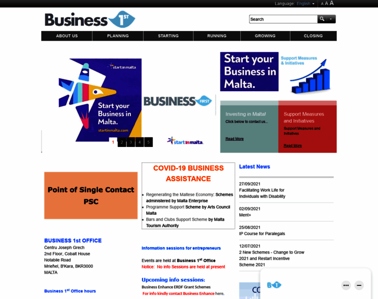 Businessfirst.com.mt thumbnail