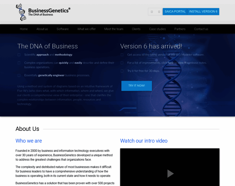 Businessgenetics.com thumbnail