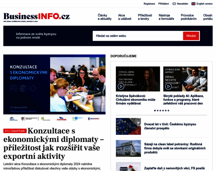 Businessinfo.cz thumbnail