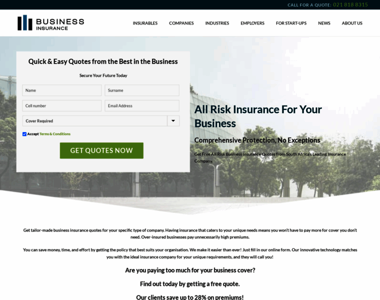 Businessinsurance.co.za thumbnail