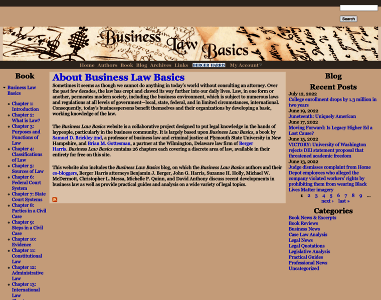 Businesslawbasics.com thumbnail