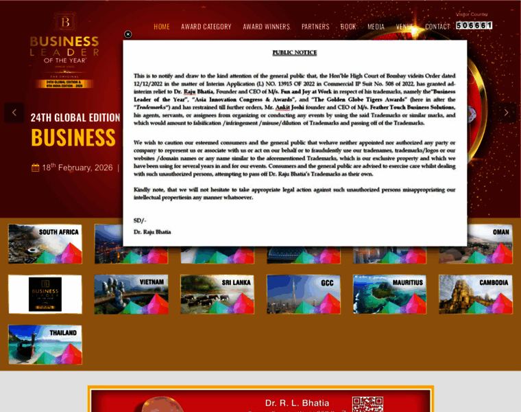 Businessleaderoftheyear.org thumbnail Businessleaderoftheyear.org thumbnail