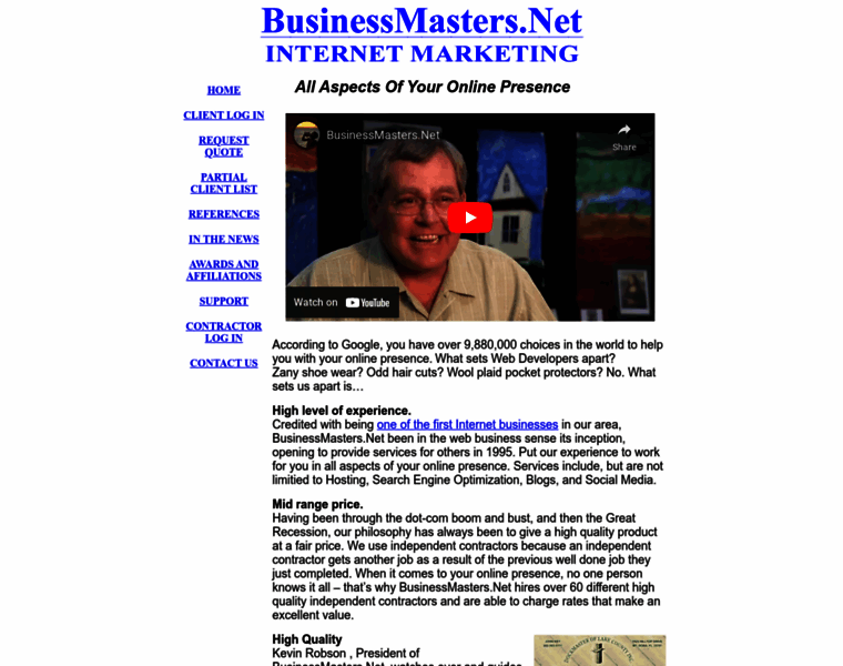 Businessmasters.net thumbnail