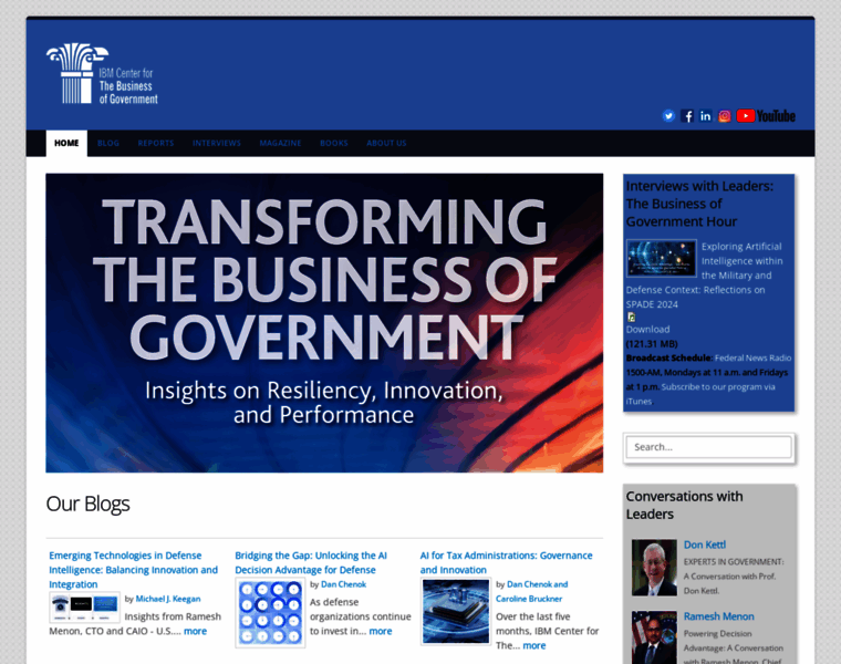Businessofgovernment.org thumbnail