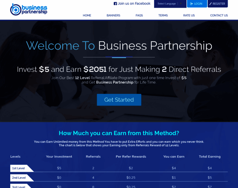 Businesspartnership.info thumbnail