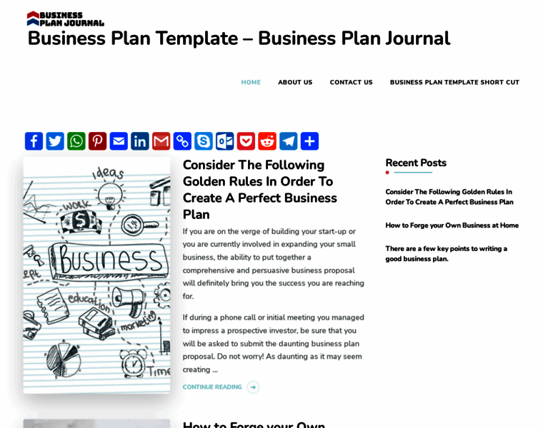 Businessplanjournal.com thumbnail