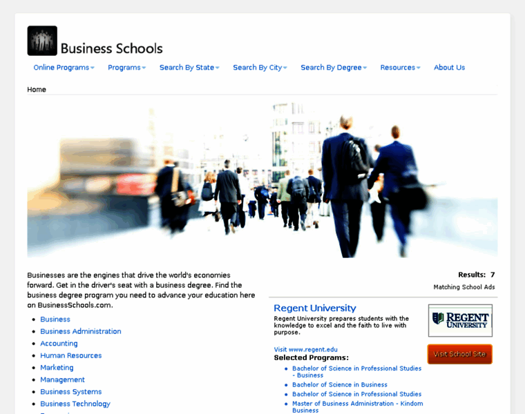 Businessschools.com thumbnail