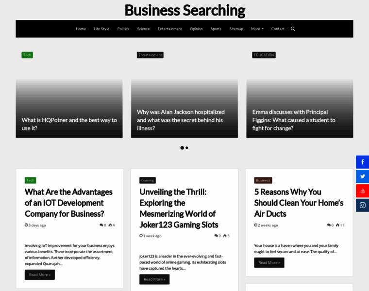 Businesssearching.com thumbnail
