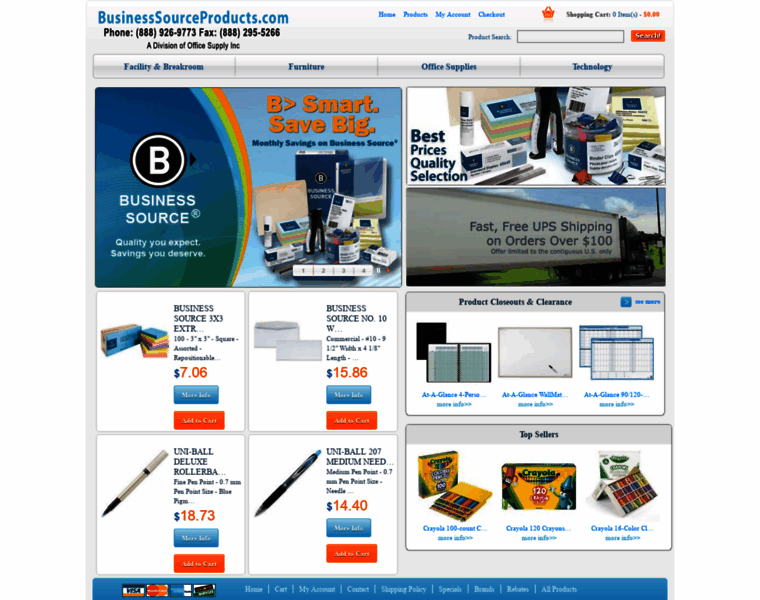 Businesssourceproducts.com thumbnail