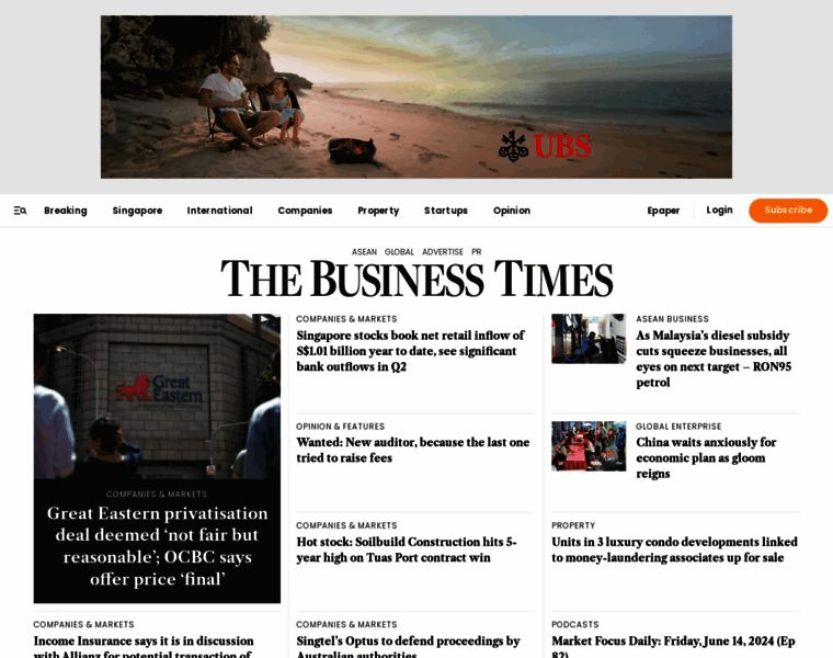 Businesstimes.com.sg thumbnail