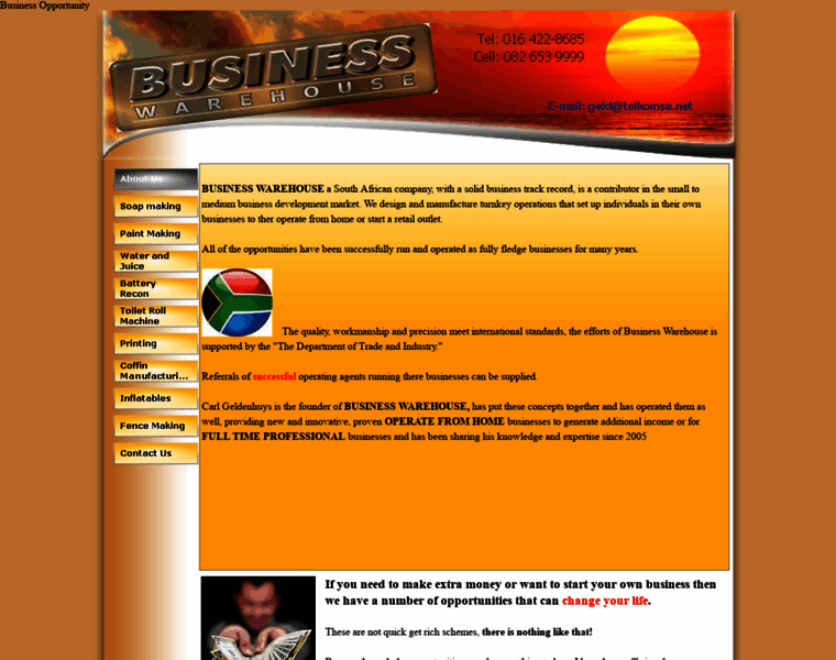 Businesswarehouse.co.za thumbnail
