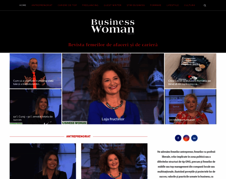 Businesswoman.ro thumbnail