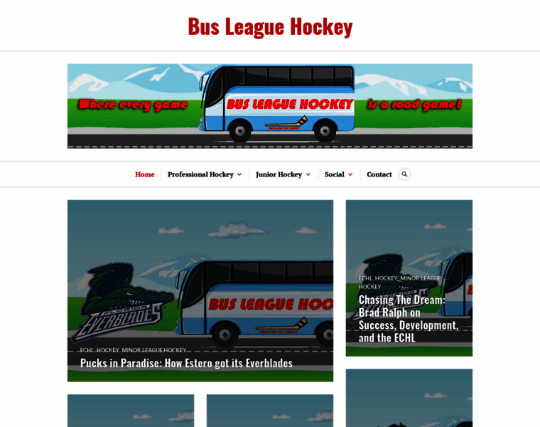 Busleaguehockey.com thumbnail