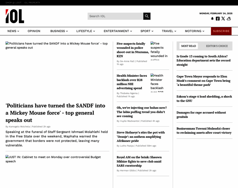 Busrep.co.za thumbnail