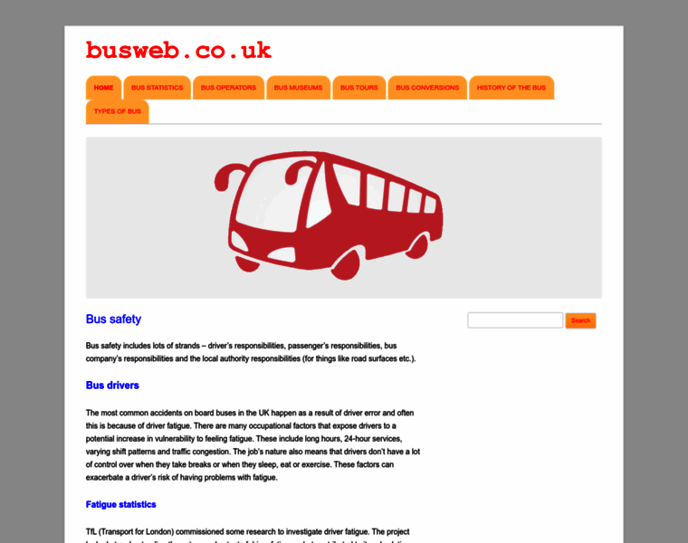 Busweb.co.uk thumbnail