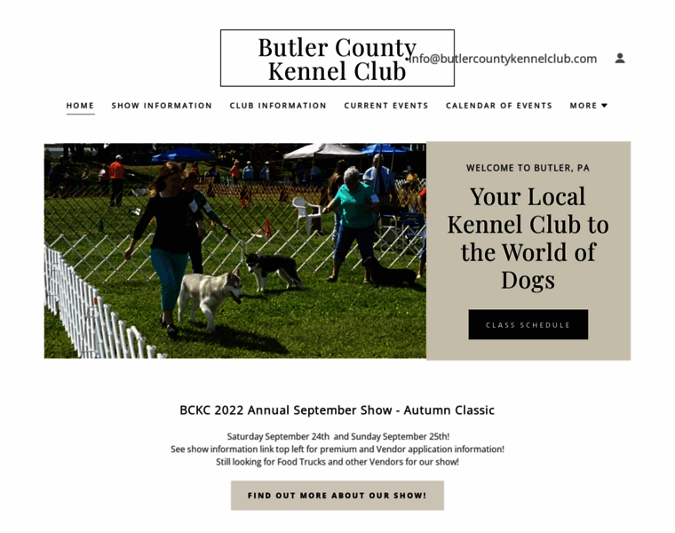 Butlercountykennelclub.com thumbnail