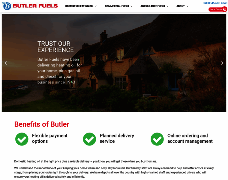 Butlerfuels.co.uk thumbnail