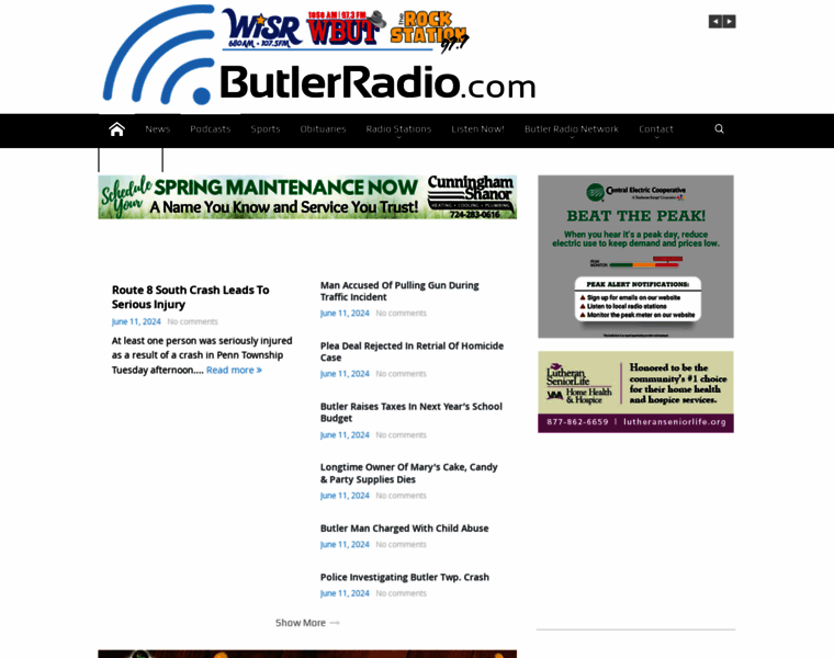 Butlerradio.com thumbnail