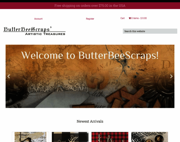 Butterbeescraps.com thumbnail