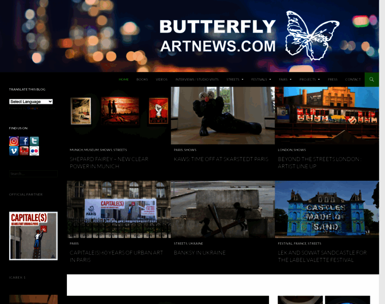 Butterflyartnews.com thumbnail