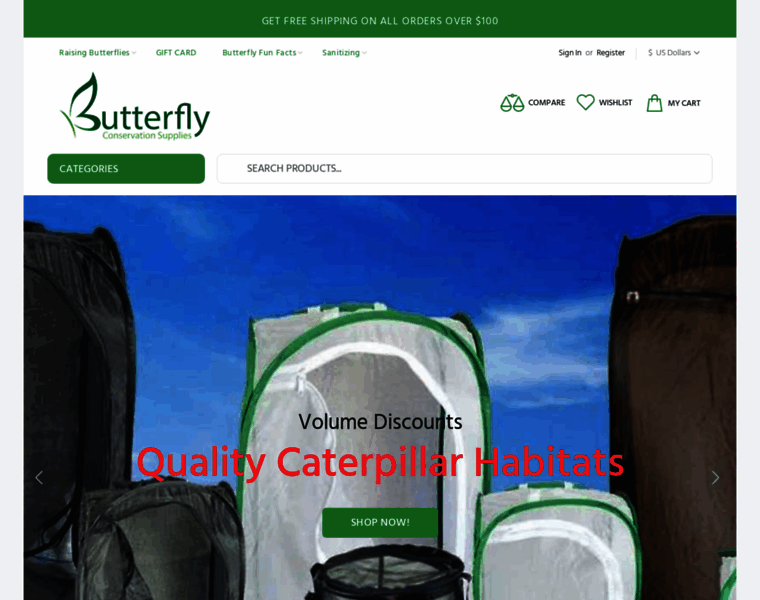 Butterflyconservationsupplies.com thumbnail