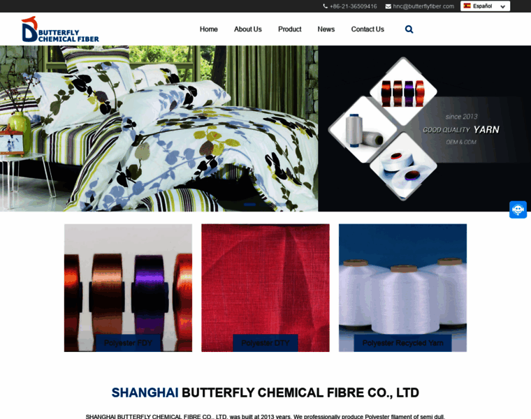 Butterflyfiber.com thumbnail
