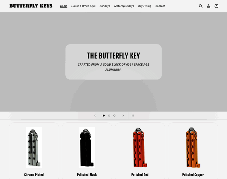 Butterflykeys.com thumbnail