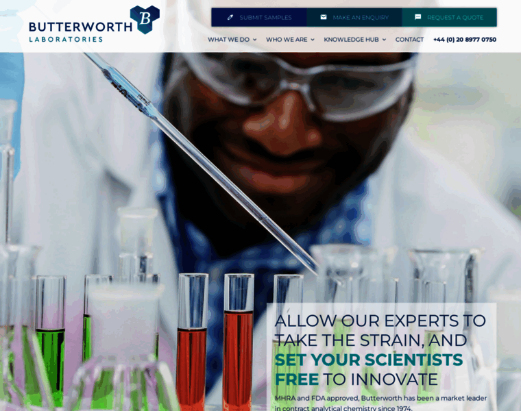 Butterworth-labs.co.uk thumbnail