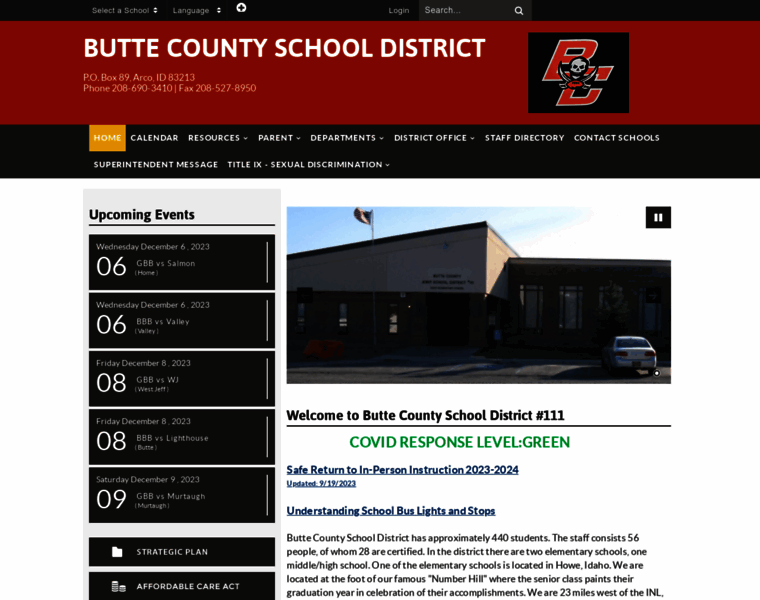 Butteschooldistrict.org thumbnail