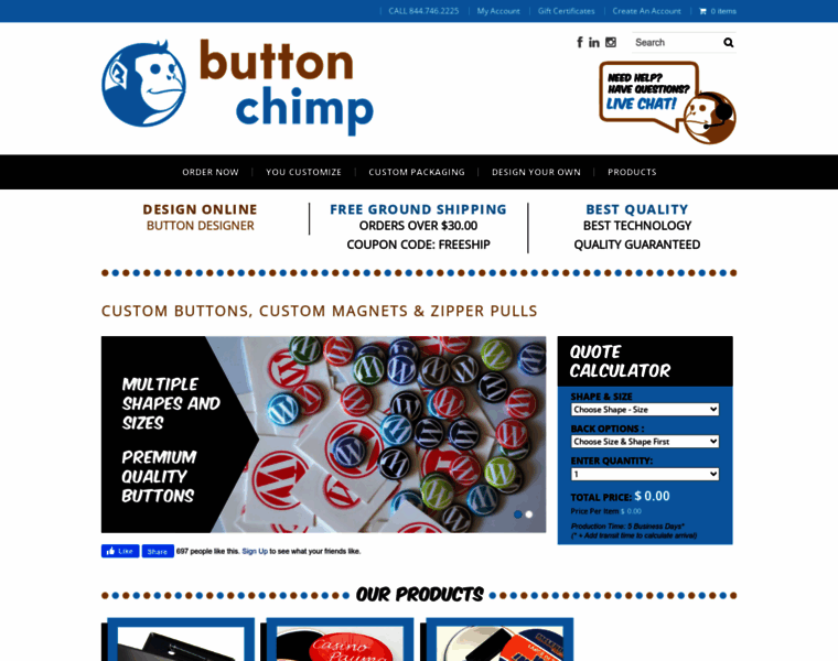 Buttonchimp.com thumbnail