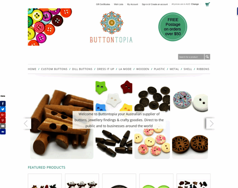 Buttontopia.com.au thumbnail