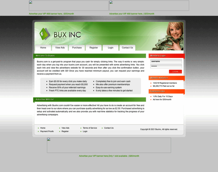 Buxinc.com thumbnail