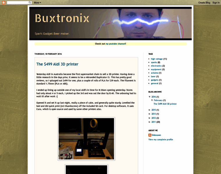 Buxtronix.net thumbnail