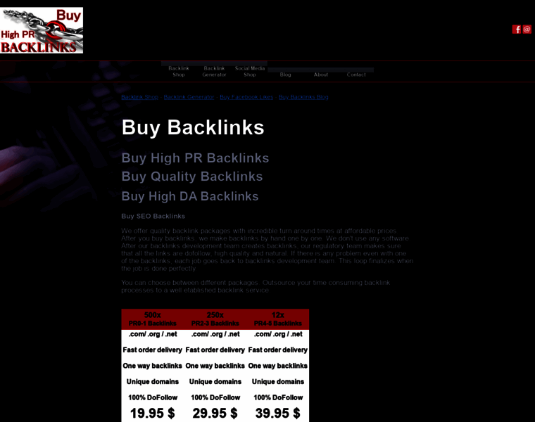 Buy-backlinks.net thumbnail