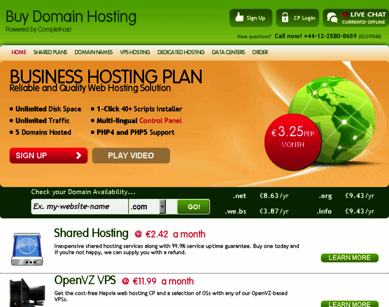 Buy-domain-hosting.com thumbnail