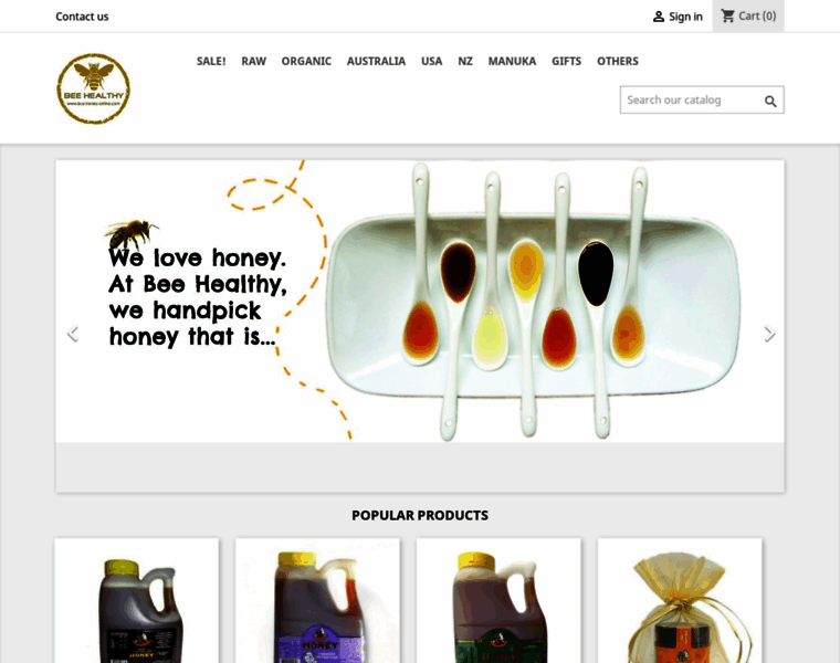 Buy-honey-online.com thumbnail