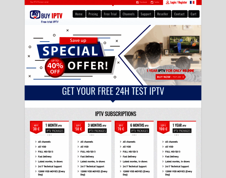 Buy-iptv2.com thumbnail