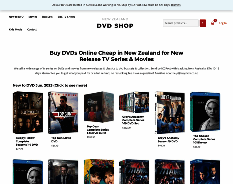 Buydvds.co.nz thumbnail