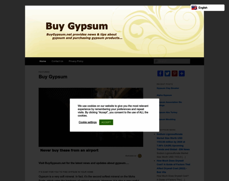 Buygypsum.net thumbnail