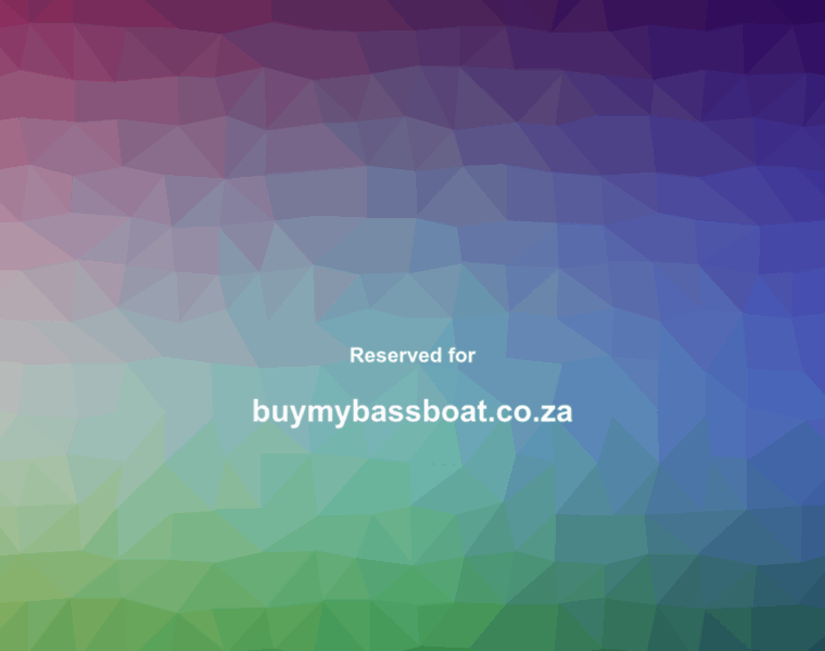 Buymybassboat.co.za thumbnail