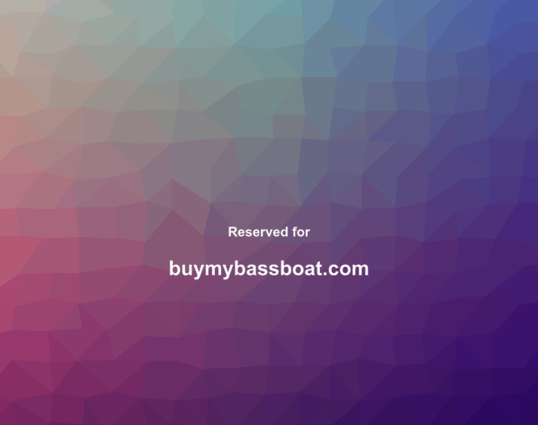 Buymybassboat.com thumbnail