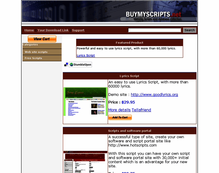 Buymyscripts.net thumbnail