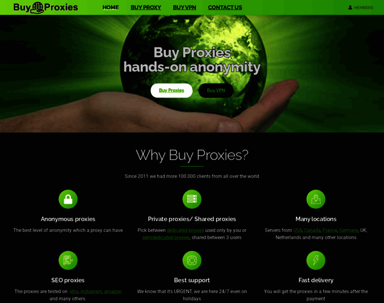 Buyproxies.com thumbnail