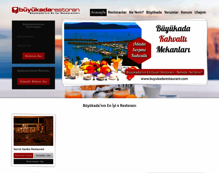 Buyukadarestaurant.com thumbnail