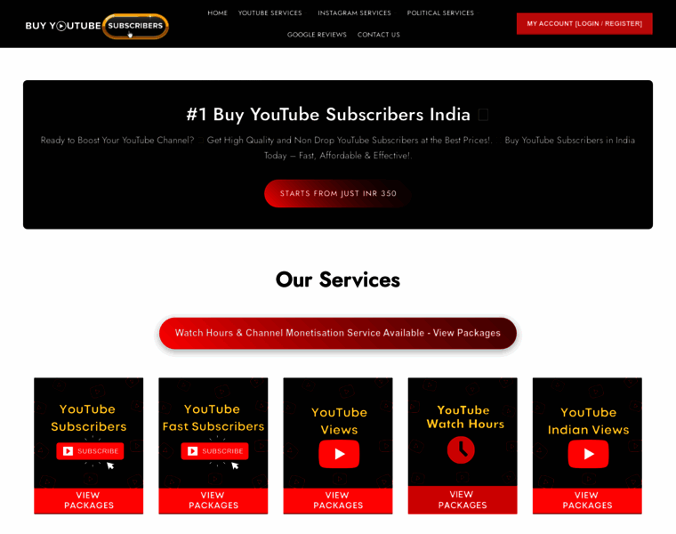 Buyyoutubesubscribers.in thumbnail