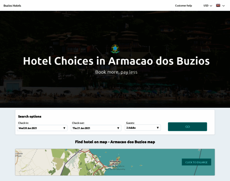 Buzios-hotels.com thumbnail